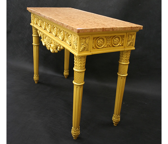 ルイ16世スタイルピアーテーブル | オーダー家具製作：クラシック 